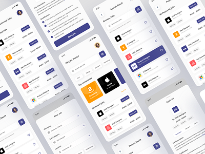 Jobs App designs, themes, templates and downloadable graphic elements on  Dribbble