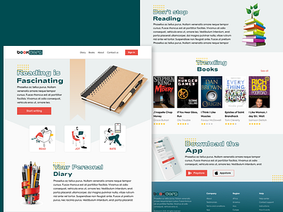 Book website