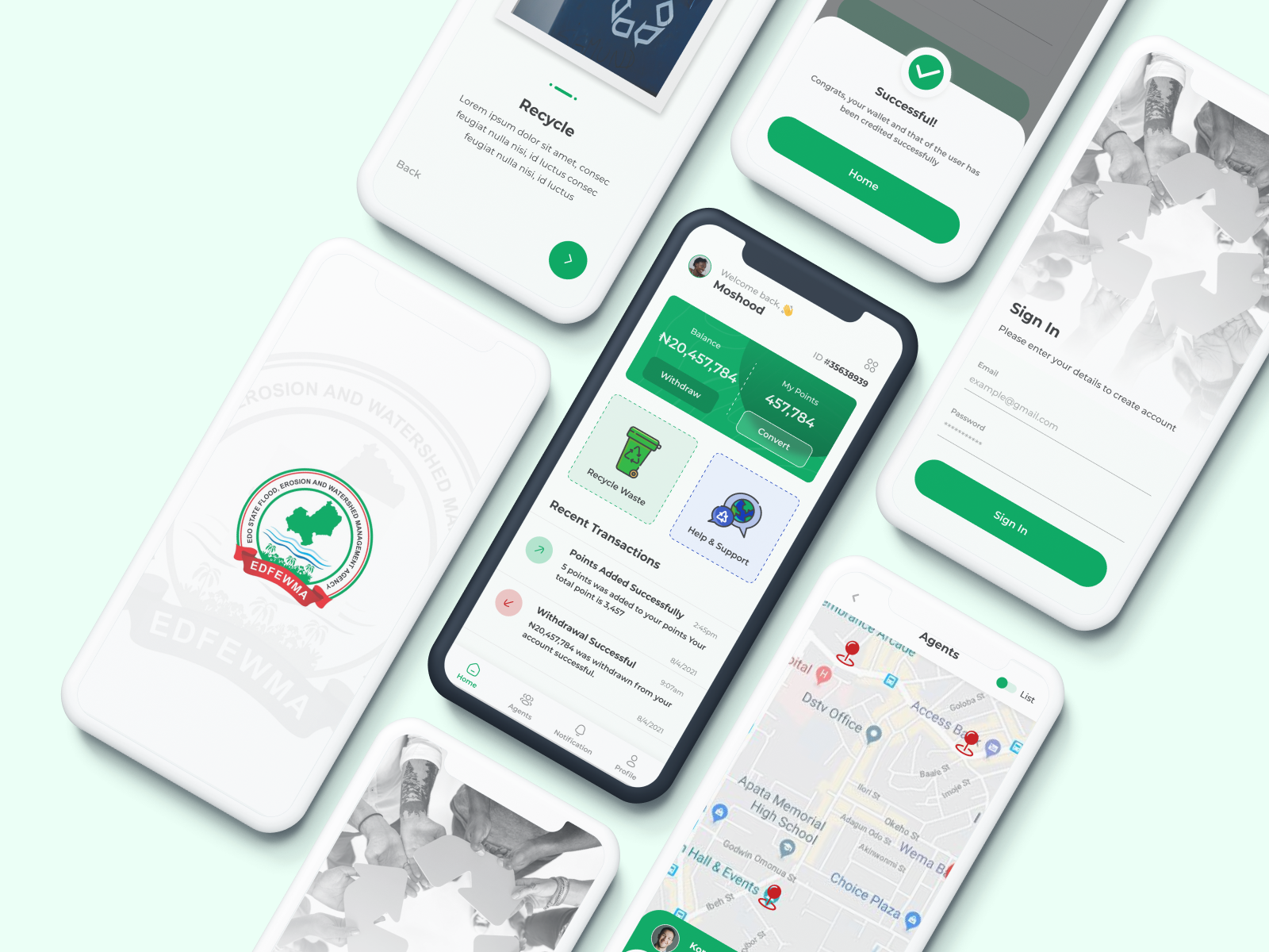 Recycle App By Lucky Dennis On Dribbble