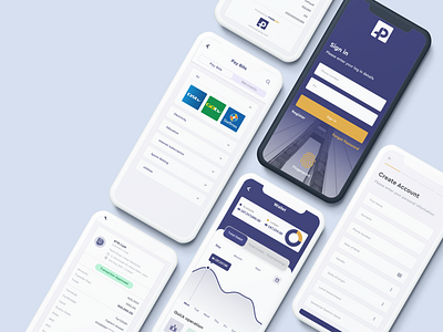 ParaPay Agency App design ui