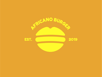 Africano Burger. branding design freelance graphicdesign logo logodesign logodesigner