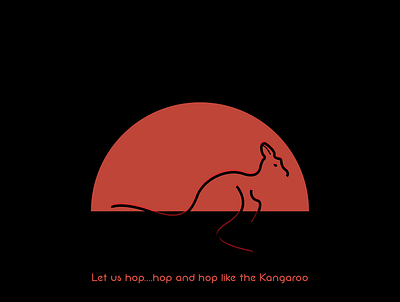 Kangoroo design designs graphic graphic design icon illustration illustrator kangoroo logo logo design logodesign