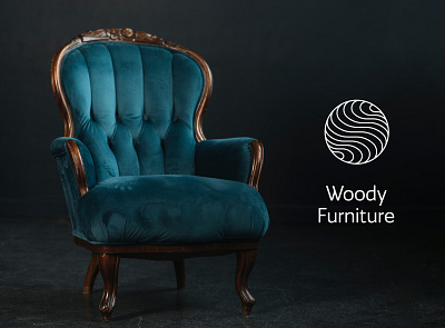 Woody Furniture branding design designs furniture furniture store graphic graphic design icon illustrator logo logo design logodesign