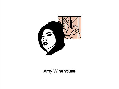 Amy Winehouse amy amy winehouse design designs graphic graphic design icon illustration illustrator sketch