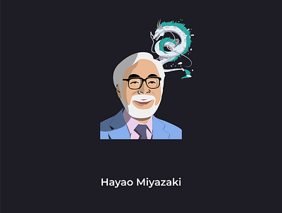 Hayao Miyazaki design designs graphic graphic design hayao hayao miyazaki hayaomiyazaki icon illustration illustrator sketch