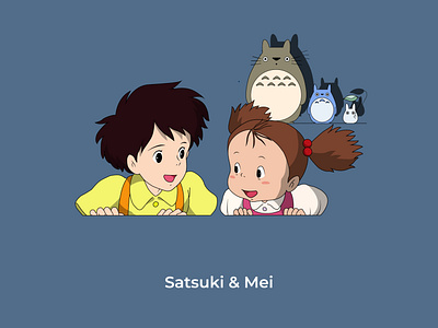 Satsuki&Mei ( Totoro )