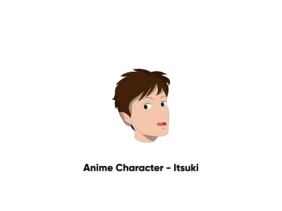 Anime Character Face - Itsuki anime character character animation design designs face graphic graphic design icon illustration illustrator japan sketch vector