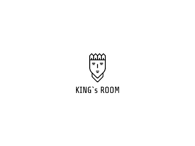 King`s Room 2021 design designs graphic graphic design hostel hotel icon illustration illustrator king logo logo design logodesign logodesigns room trend