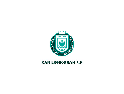 Xan Lankaran FK / Football Team Logo 2022 branding design designs football football symbol football team graphic graphic design icon illustrator logo logodesign sport trend