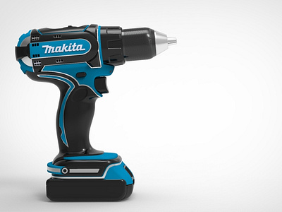 Makita Drill animation app branding design illustration illustrator ui ux vector website