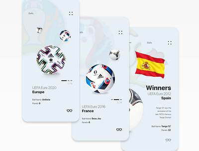 Uefaballs - Concept App adobexd uiux
