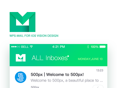 Wpsmail800x600 ab green home icon ios logo mail ux wps