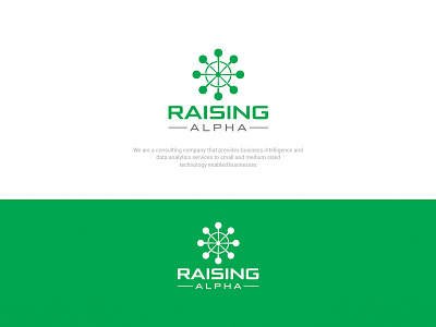 Raising Alpha Logo