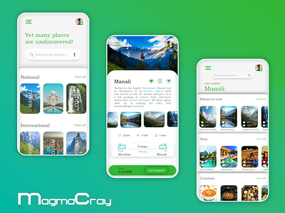 Tour Service App | UI/UX 2020 trends abstract artwork beautiful best branding clean concept design illustration magmacray planner simplicity theme theme design tour travel travel app ui wowmakers