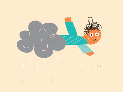Rain illustraion illustration art kidlit kidlitart kids illustration