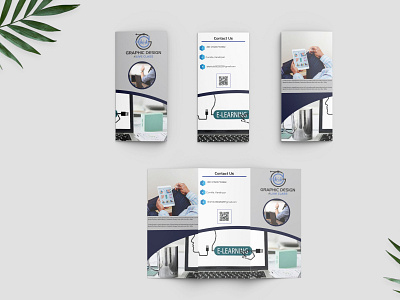 Free Trifold Brochure branding business card card company profile design flyer design graphic design illustration profile design trifold brochure