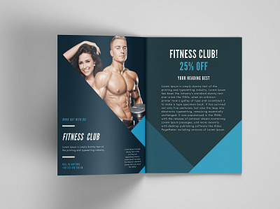 gym flyer design animation branding business card company profile design flyer design graphic design illustration profile design trifold brochure