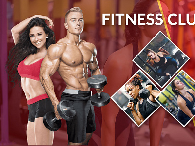 GYM THUMBNAIL animation branding company profile design facebook cover flyer design graphic design illustration profile design trifold brochure web banners youtube thumbnail