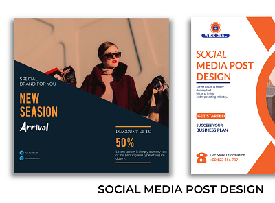 social media post design animation banner design company profile flyer design graphic design illustration logo profile design trifold brochure web banner web banner design