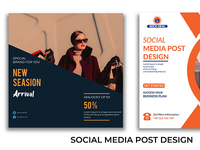 social media post design