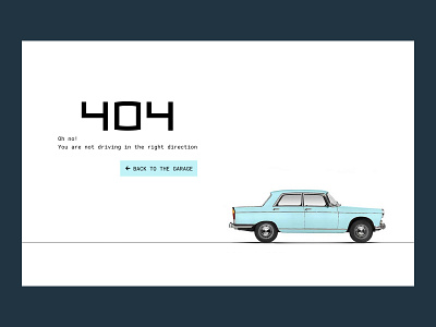 404 error 404 404 error 404page car design garage ui web