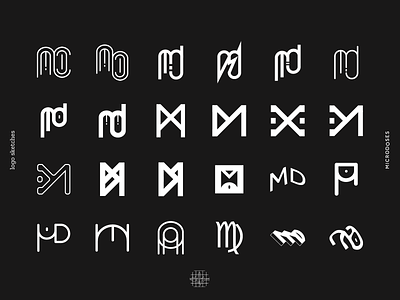 logo sketches branding design icon logo typography vector