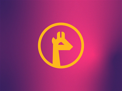 comunicação consciente branding design giraffe icon illustration logo vector