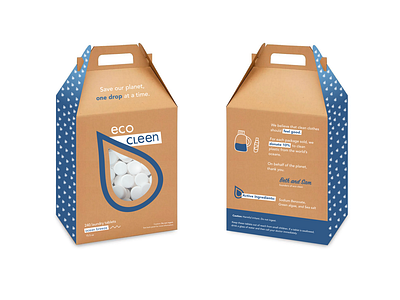 Laundry Tablets Package Design (Eco Cleen)