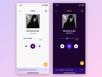 Earfull app – Dark & Light Mode