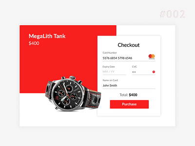 Credit Card Checkout 002 credit card checkout daily ui dailyui dailyuichallenge design ui