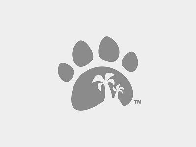 Pawradise | Logomark brand branding design icon illustration logo logo design logomark modern paradise paw petshop playful vector