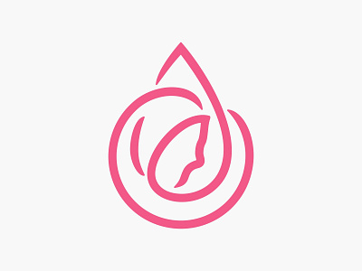 Local Brand Hijab brand branding design feminine hijab icon illustration logo logo design minimal muslim playful vector waterdrop