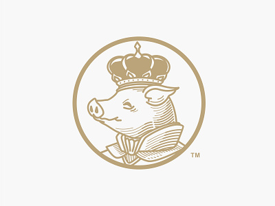 Hog Alley Logo (Social Club) animal bar brand branding design icon illustration logo lounge mascot vector