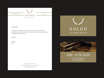 Branding - Letterhead - Business Card