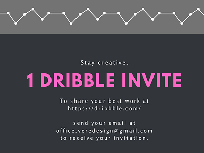 Stay creative animation branding design dribble community dribble invite illustration illustrator invitation invite web