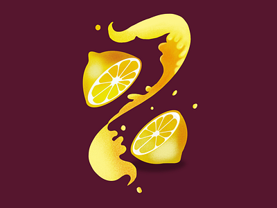 lemon ninja drawing illustrator lemons
