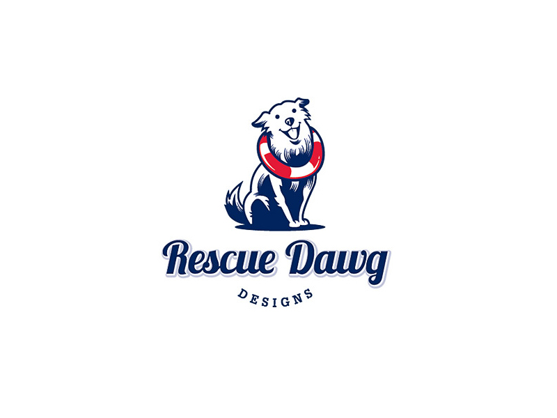 Rescue Dog Designs by Andrew Davies on Dribbble