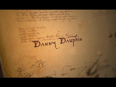 Davinci Names drawing motion graphics movie titles open credits