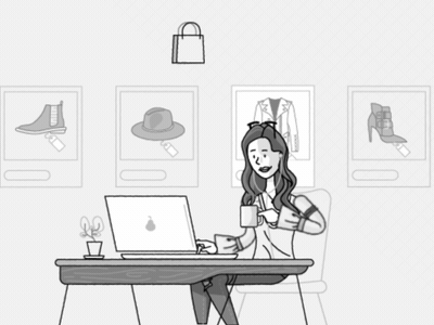 Online Shopping animated by Andrew Davies for Paragon Design Group on  Dribbble