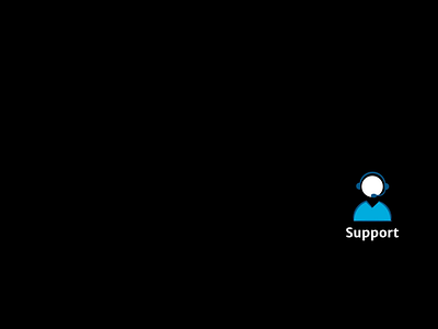 Wordpress - online support animation character chat computer website