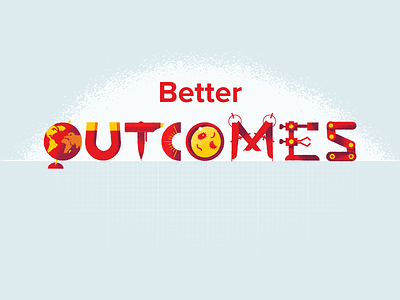 Better Outcomes education explainer video illustration