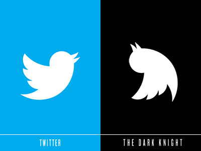 The Dark "Twitter" Knight by Serdar Ozyigit on Dribbble