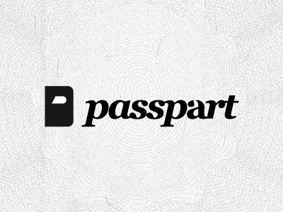 Passpart Logo art logo passpart passport portal symbol