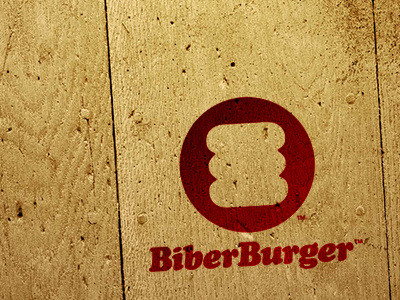 BiberBurger Logo burger chips fast food gourmet hamburger heinz ketchup pepper