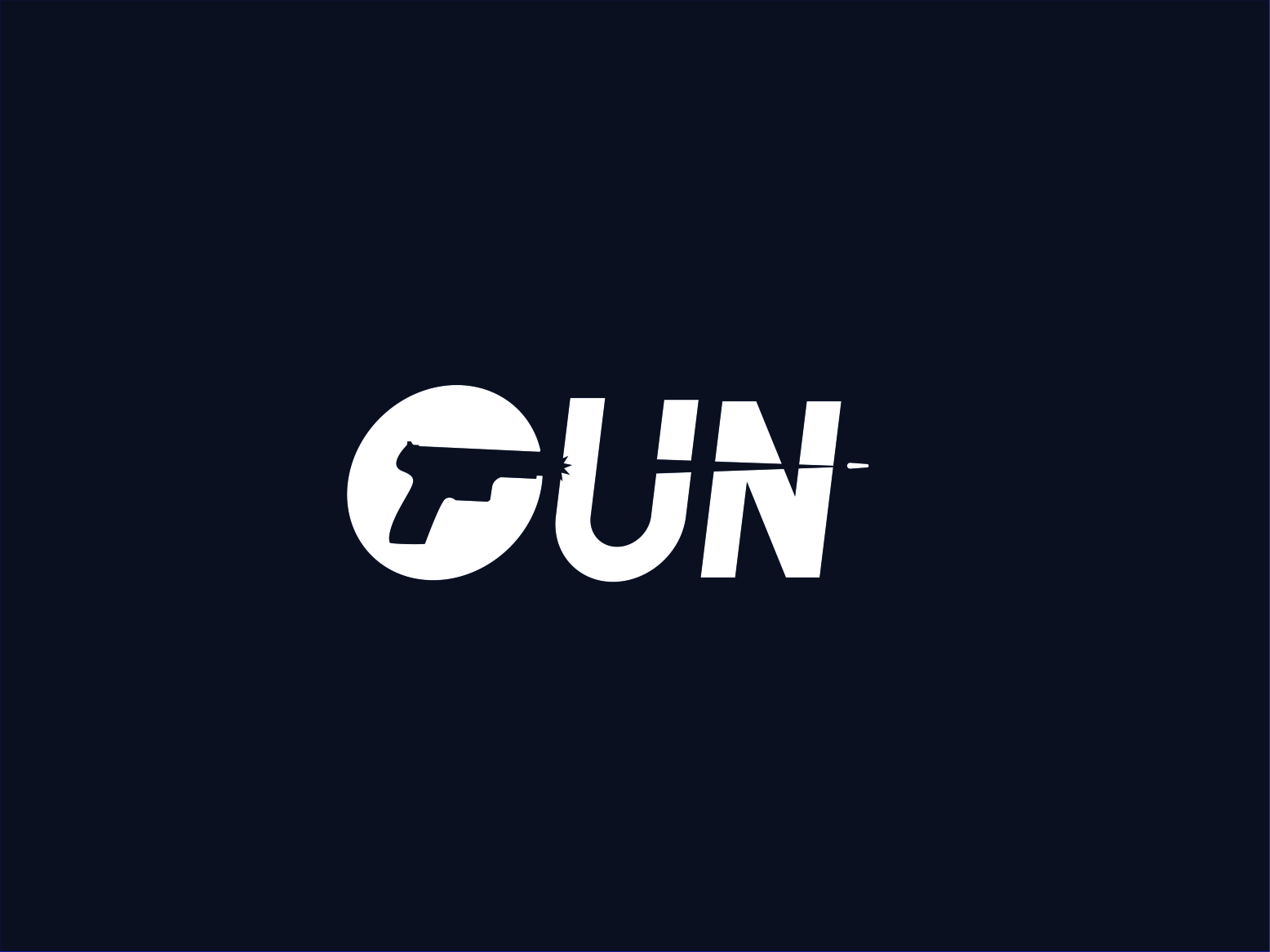 Gun Logo Concept by Reza Hasibuan on Dribbble