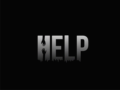 Help logo concept