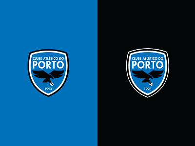 Clube Atlético do Porto brand identity branding brandmark hawk logo logotype mark soccer team visual identity