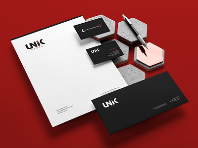 Unik Store brand branding clothing logo logotype store
