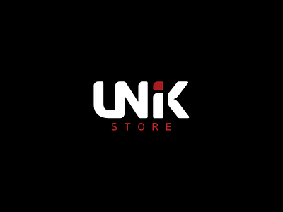 Unik Store brand brand identity branding clothes fashion logo logotype store