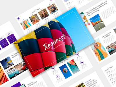 Regarest - Creative Presentation Template